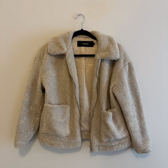 Teddy Fake Fur Jacket - Picture 1 of 2